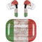 Italian Flag Dark Wood AirPods Pro 2nd Gen Skin