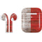Italian Flag Dark Wood Apple AirPods 2 Skin