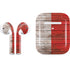 Italian Flag Dark Wood Apple AirPods 2 Skin