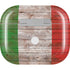 Italian Flag Dark Wood Apple AirPods (3rd Gen 2021) Skin