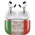 Italian Flag Dark Wood Apple AirPods (3rd Gen 2021) Skin