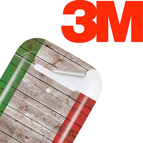 Italian Flag Dark Wood Apple AirPods Skin