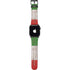 Italian Flag Dark Wood Apple Watch Band 42-44mm
