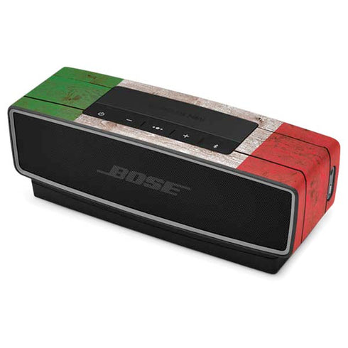 Italian Flag Dark Wood Bose SoundLink Mini Speaker II Skin