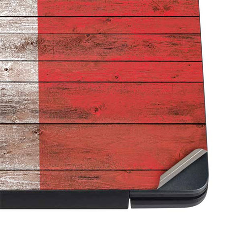 Italian Flag Dark Wood Dell Vostro Skin