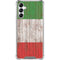 Italian Flag Dark Wood Galaxy A15 5G Clear Case