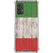 Italian Flag Dark Wood Galaxy A32 5G Clear Case
