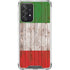 Italian Flag Dark Wood Galaxy A52 5G Clear Case