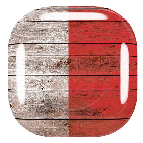 Italian Flag Dark Wood Galaxy Buds Pro Skin