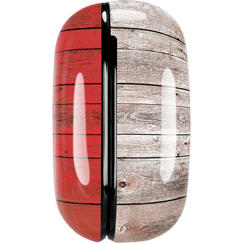 Italian Flag Dark Wood Galaxy Buds Pro Skin
