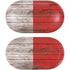 Italian Flag Dark Wood Galaxy Buds Skin