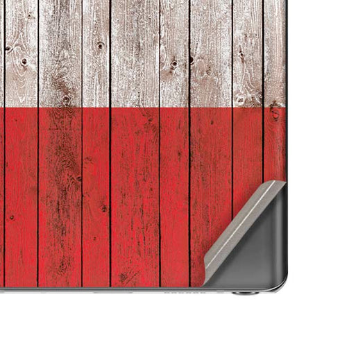 Italian Flag Dark Wood Galaxy Note20 5G Skin