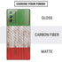 Italian Flag Dark Wood Galaxy Note20 5G Skin