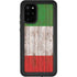 Italian Flag Dark Wood Galaxy S20 Plus Waterproof Case
