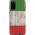Italian Flag Dark Wood Galaxy S20 Pro Case