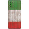 Italian Flag Dark Wood Galaxy S20 Skin