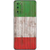 Italian Flag Dark Wood Galaxy S20 Skin
