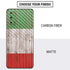 Italian Flag Dark Wood Galaxy S20 Skin