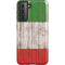 Italian Flag Dark Wood Galaxy S21 5G Pro Case