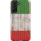 Italian Flag Dark Wood Galaxy S21 Plus 5G Pro Case