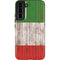 Italian Flag Dark Wood Galaxy S22 Plus Pro Case