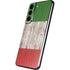 Italian Flag Dark Wood Galaxy S22 Skin