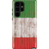 Italian Flag Dark Wood Galaxy S22 Ultra Pro Case