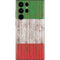 Italian Flag Dark Wood Galaxy S22 Ultra Skin