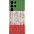 Italian Flag Dark Wood Galaxy S22 Ultra Skin