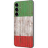 Italian Flag Dark Wood Galaxy S23 FE Skin
