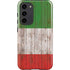 Italian Flag Dark Wood Galaxy S23 Plus Pro Case