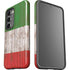 Italian Flag Dark Wood Galaxy S23 Plus Pro Case