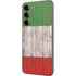 Italian Flag Dark Wood Galaxy S23 Plus Skin