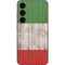 Italian Flag Dark Wood Galaxy S23 Skin