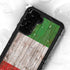 Italian Flag Dark Wood Galaxy S23 Waterproof Case