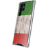 Italian Flag Dark Wood Galaxy S24 Ultra Clear Case