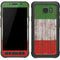 Italian Flag Dark Wood Galaxy S7 Active Skin