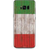 Italian Flag Dark Wood Galaxy S8 Plus Skin