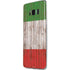 Italian Flag Dark Wood Galaxy S8 Skin
