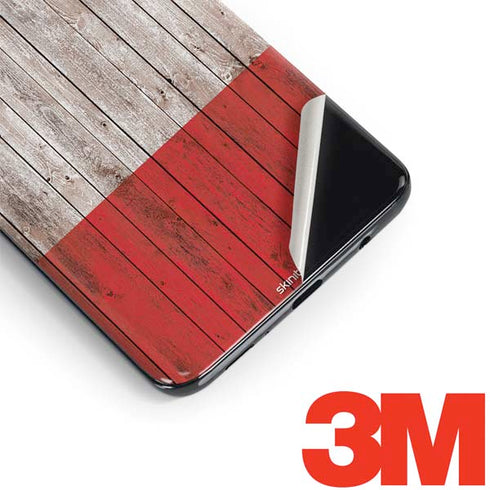 Italian Flag Dark Wood Galaxy S9 Plus Skin
