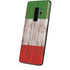 Italian Flag Dark Wood Galaxy S9 Plus Skin