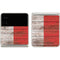 Italian Flag Dark Wood Galaxy Z Flip3 5G Skin