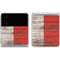Italian Flag Dark Wood Galaxy Z Flip4 5G Skin
