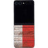 Italian Flag Dark Wood Galaxy Z Flip5 5G Skin