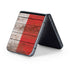 Italian Flag Dark Wood Galaxy Z Flip5 5G Skin
