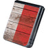 Italian Flag Dark Wood Galaxy Z Flip5 5G Skin