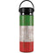 Italian Flag Dark Wood Hydro Flask 20oz Wide Mouth Skin