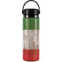 Italian Flag Dark Wood Hydro Flask 20oz Wide Mouth Skin
