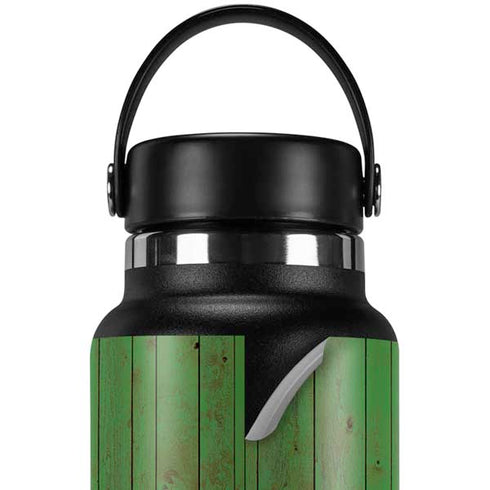 Italian Flag Dark Wood Hydro Flask 32oz Wide Mouth Skin