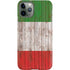 Italian Flag Dark Wood iPhone 11 Pro Lite Case